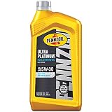 Pennzoil Ultra Platinum Full Synthetic 5W-30 Motor Oil (1 Quart, Single Pack)