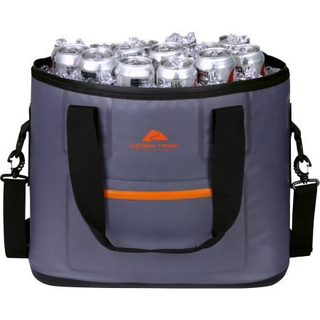 OZARK Trail High-Performance Portable Cooler Tote - Keeps Drinks Cold For 3 Days - Fits 36 Cans - Hold 30lbs Of Ice