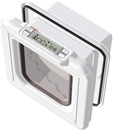 Pet Mate Cat Mate Elite Chip And Disc Superselective Cat Flap (One Size) (White)
