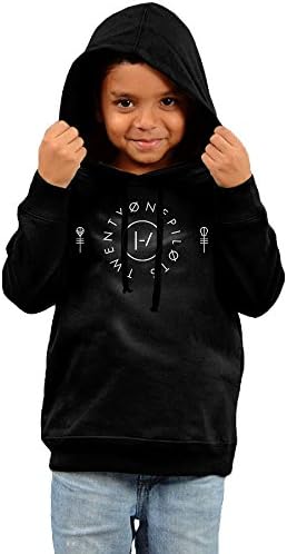 YOUQU Toddler Hooded 21 Pilots BIG CIRCLE Logo Baby/Toddler Hooded Pullover Sweatshirt