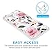 Galaxy S20+ Flower Case, Badalink Floral Pattern Case for Galaxy S20 Plus [ 3-Pack ] Flexible TPU Protective Case with Refreshing Colors, Cute S20+ Skin Shockproof Cover 3pcs Cases for Girls Women