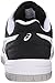ASICS Men's GEL-Dedicate 4 Tennis Shoe, Black/White/Silver, 9.5 M US