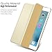 MoKo Case Fit iPad Pro 9.7 - Slim Lightweight Smart Shell Stand Cover with Translucent Frosted Back Protector Fit Apple iPad Pro 9.7 Inch 2016 Release Tablet, Gold (with Auto Wake/Sleep)