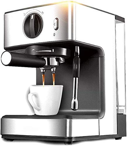 GNLIAN HUAHUA Kaffeemaschine. Italienische Kaffeemaschine Halbautomatische Startseite Volltemperaturdampfpumpe Druck…