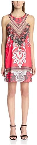 Lez a Lez Women's Printed Dress, Multi, M