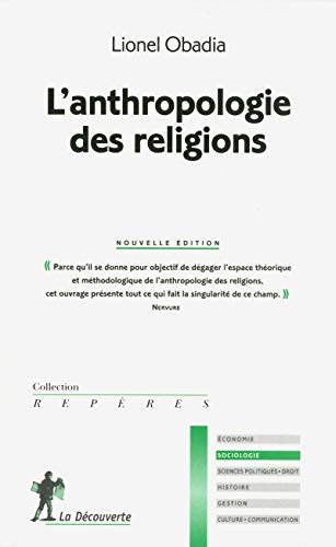 L'anthropologie des religions by Lionel Obadia
