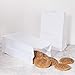 Paper Snack Bags, Paper Lunch Bags, Durable Paper Bags, 2 LB Pack Of 500 Bags White,