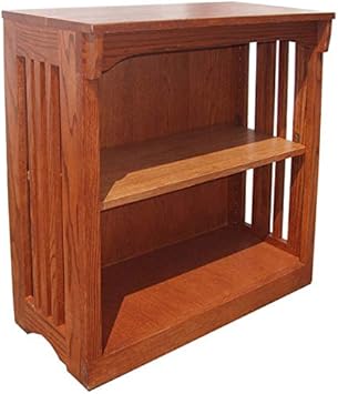 Amazon Com Barn Furniture Mart Mission Spindle Bookcase Kitchen