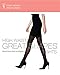 No Nonsense Women's Great Shapes High Waist Tight, Black, L