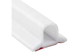 Duzzy 67 Inch Collapsible Shower Threshold Water Dam, Ideal for Wheelchair Accessible, Suitable for Accessibility ADA Handicap Shower