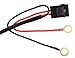 AutoSonic LED Wiring Harness Heavy Duty wire kit for LED Light Bar Work Light,12V 40A Relay, Fuse and On-off switch button included, Life Time Warranty