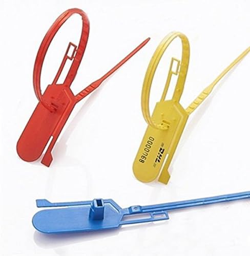 Plastic Seals Logistics Ties Cable 40pcs Sawtooth Blockade, High Tensile Strength, Easily Fixed