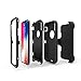 Casa Shockproof Case Compatible With iPhone Xs Max 6.5'', Touch 3 in 1 Heavy Duty Holster Case Belt Clip + Armor Protective Kickstand Cover for Apple iPhone Xs Max 6.5'' 2018