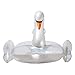 Franklin Sports Pool Float - Pool Float – Giant Inflated Swan Float – Adult Pool Tube – 71 Inch Pool Float – Super Size Fits Two!