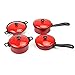 PIXNOR Kitchen Toys Kids Cookware Playset Chef Toy Pans Pots Pretend Play