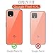 Temdan Designed for Google Pixel 4 XL Case, HD Clear Soft TPU Protective Case Anti-Scratch and Anti-Slip Transparent Fit Case Compatible for Google Pixel 4 XL (2019)- Clear