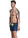 Neleus Men's Beach Shorts Swimming Trunk with Pockets,802# Navy Blue,USA S,Tag L