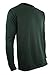 Polarmax Men's Double Base Layer Long Sleeve Crew Tee (Forst Green, Medium)