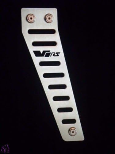 STAINLESS STEEL FOOTREST EXCLUSIVE WITH BLACK RUBBER BACKING OEM STYLE