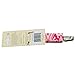 Ah Goo Baby Pacifier Clip, Easy & Quick Velcro Attachment, Charleston Pattern