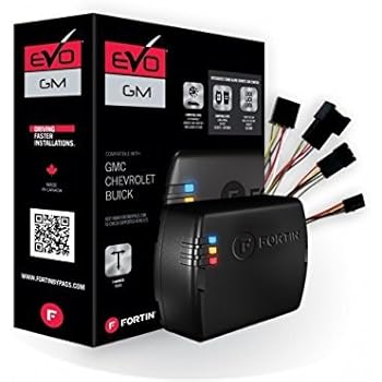 Fortin Evo Gmt4 Stand Alone Add On Remote Start Car Starter System For Cadillac Chevrolet Gmc Full Size Vehicles
