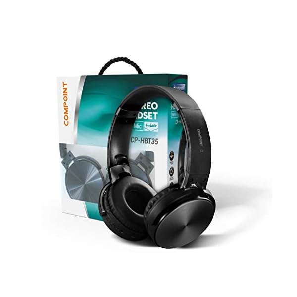 Compoint-CP-HBT35-Bluetooth-Foldable-Over-Head-Stereo-Headphones-With-Built-in-Mic-Rechargeable-Wireless-Battery-Noise-Cancellation-Premium-Sound-Soft-Memory-Earmuffs-For-Extra-Comfort Compoint CP-HBT35 Bluetooth Foldable Over-Head Stereo Headphones With Built in Mic, Rechargeable Wireless Battery, Noise…