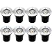 Landscape Lights ZUCKEO 8 Pack LED Well Lights 3W 12V-24V Ground Lights IP67 Waterproof Low Voltage Landscape Lighting for Driveway, Deck, Step, Garden Lights Outdoor (Warm White)