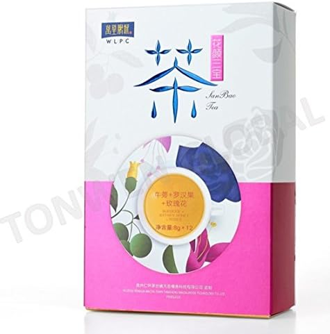 HERBAL TEA ( FLAVOR - BURDOCK GROSVENORI ROSE ) BY SAN BAO TEA