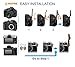 Inspire in Time Camera Neck Strap - Genuine Leather Adjustable Straps Universal Interfaces Mirrorless DSLR Cameras, Nikon, Canon, Sony, Olympus, Panasonic, Fuji & More, Brown