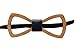 Hello Tie Men's Handmade Creative Hollow Out Wood Bow Tie With Gift Box