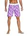 Nonwe Men's Swim Trunks Printed Quick Dry Drawsting with 3 Pockets