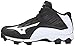 Mizuno 9 Spike ADV YTH FRHSE8 MD BK-WH Youth Molded Cleat (Little Kid/Big Kid)