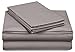 Amazon Brand – Pinzon 300 Thread Count Percale Cotton Sheet Set - King, Platinum