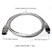 RocketBus 4-Pin to 6-Pin IEEE-1394 FireWire iLink DV Cable Cord for Computer Laptop PC to JVC Sony Camcorder