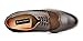 Bruno MARC PRINCE-09 Men's Oxford Modern Classic Brogue Wing-Tip Lace Up Leather Lined Perforated Dress Oxfords Shoes Dark-Brown Size 9.5