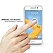 Orzly® - 2.5D Pro-Fit Tempered Glass Screen Protector for HTC 10 (2016 Model) - Edge to Edge Curved Full Cover Screen Guard - Transparent with White Edges