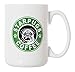 Artisan Owl Starpugs Mug Large 15 oz Double-Sided Tea and Coffee Cup - Funny Pug Dog Lover Gift, Microwave & Dishwasher Safe