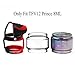 CENGLORY 3 in 1 Replacement Clear Rainbow Bulb Glass Tube and Silicone Protective Red Vape Band Ring for TFV12 Prince
