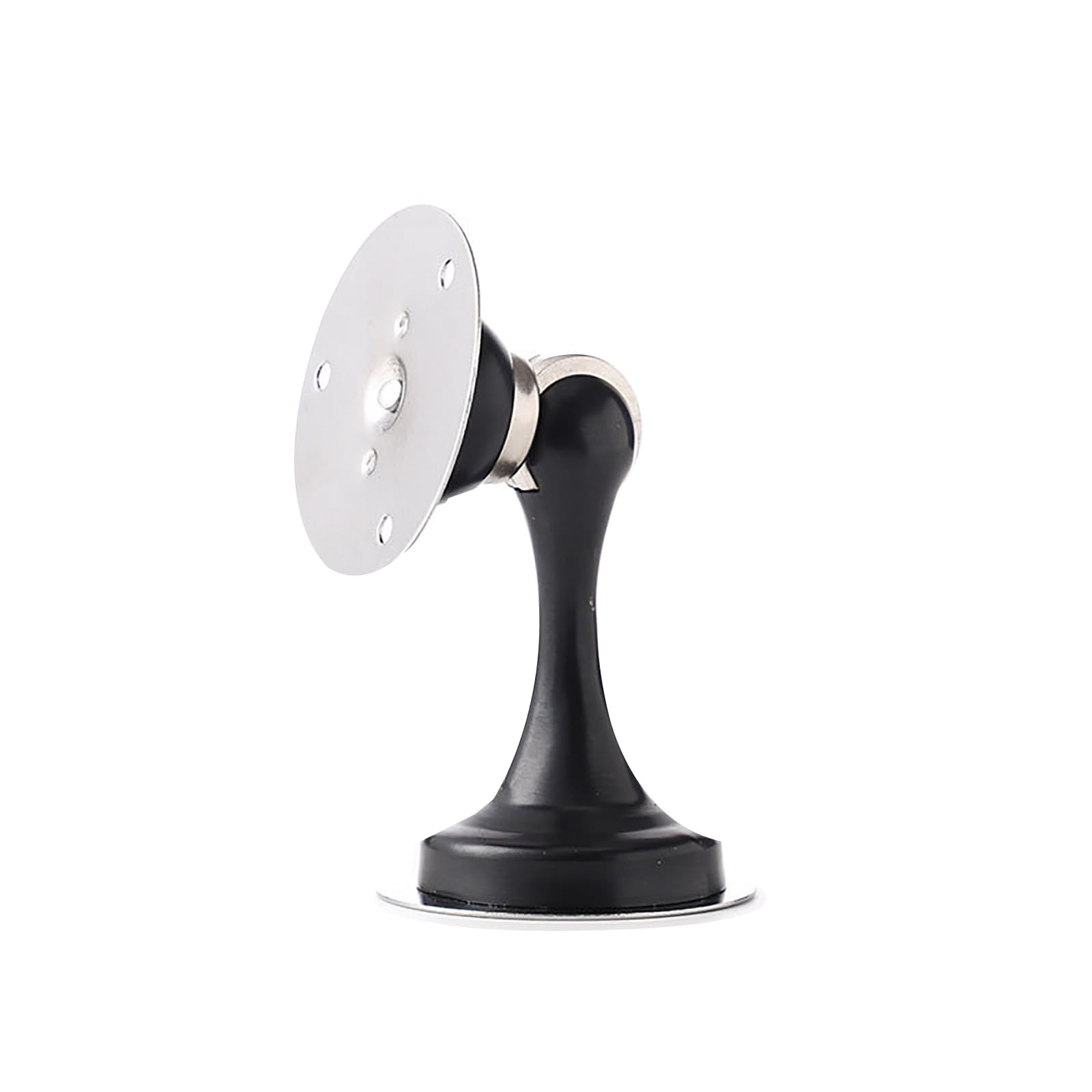 Magnetic Door Stop, Magnetic Door Stopper, Stainless Steel Heavy Duty Magnetic Door Holder, Sticking Outdoor Floor Door Stop, Strong Magnet Door Stoppers for Walls and Floor (Black)