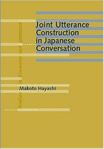 Amazon Joint Utterance Construction In Japanese Conversation Studies In Discourse And Grammar Hayashi Makoto Foreign Language