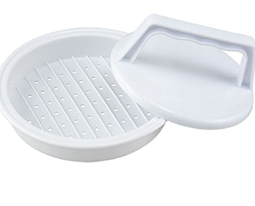 Burger Press Round Patty Maker Plastic Mold Shaper
