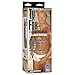 Doc Johnson Ty Fox - Realistic Cock with Removable Vac-U-Lock Suction Cup - 10.8 in. Long and 7.8 in. of Girth - Vac-U-Lock Harness, O-Ring Harness, and F-Machine Compatible - Pegging - Dildo