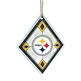 NFL Pittsburgh Steelers Art Glass Ornament