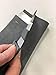 GRAY Leather Fabric for Crafts: 4 Sheepskin Sheets of GRAY with Silver Leather Hides 5x5In/12x12cm