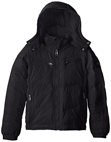 Diesel Big Boys' Janton Shiny Down Jacket with Hood