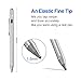 Evach iPad Active Stylus-Capacitive Digital Pen with 1.5mm Ultra Fine Tip, Touchscreen Stylus Pencil Compatible for iPad, Good for Drawing and Writing Stylus Pen Grey