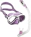 Cressi Youth Kids Snorkeling Mask and Dry Snorkel Kit | Marea Jr & Mini Dry: designed in Italy