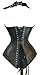 Jusian Women's Shapewear Waist Cinchers Shaper Corset Tank Top for Weight Loss Medium Black