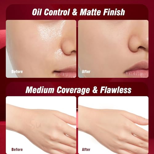 FV Waterproof Makeup Foundation Matte Finish Long Lasting Medium Coverage for Oily and Combination Skin Light Texture Makeup Foundation 30g Beige | Mattifying for Oily Skin, Minimizes Pores for a Flawless Complexion, Includes Oil Control, 30g