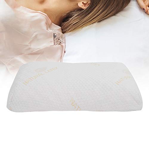 Latex Pillow, Memory Pillow Massage, Ultra Breathable Latex Punched Neck Pillow Natural and Healthy Rest, Soap-Shaped Latex Pillow, Soft Cozy Pillow